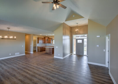 wooden floor living room chandeliers kitchen